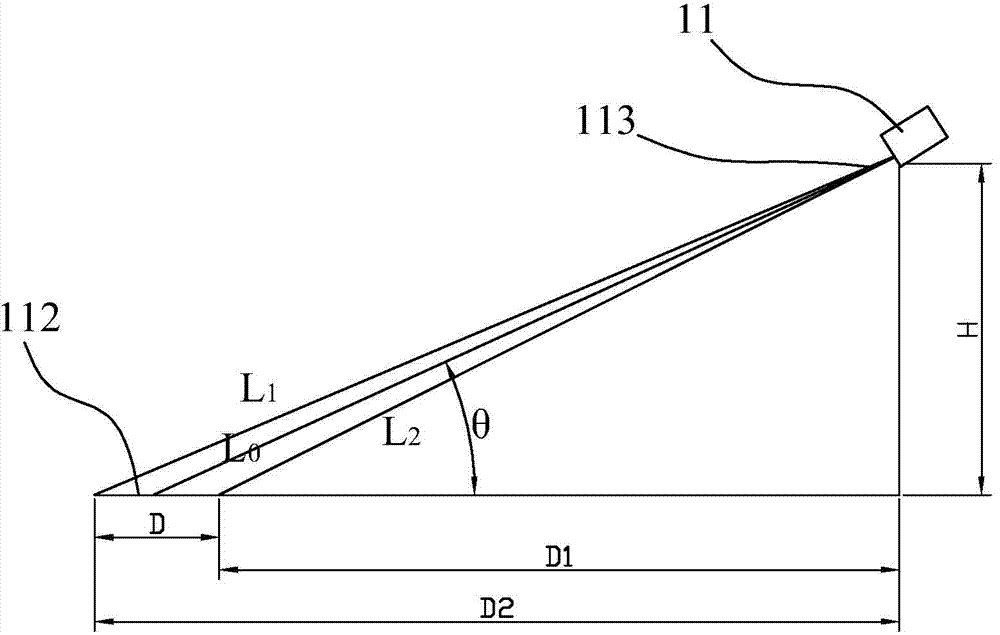 Accurate speed measurement method and system of large laser spot