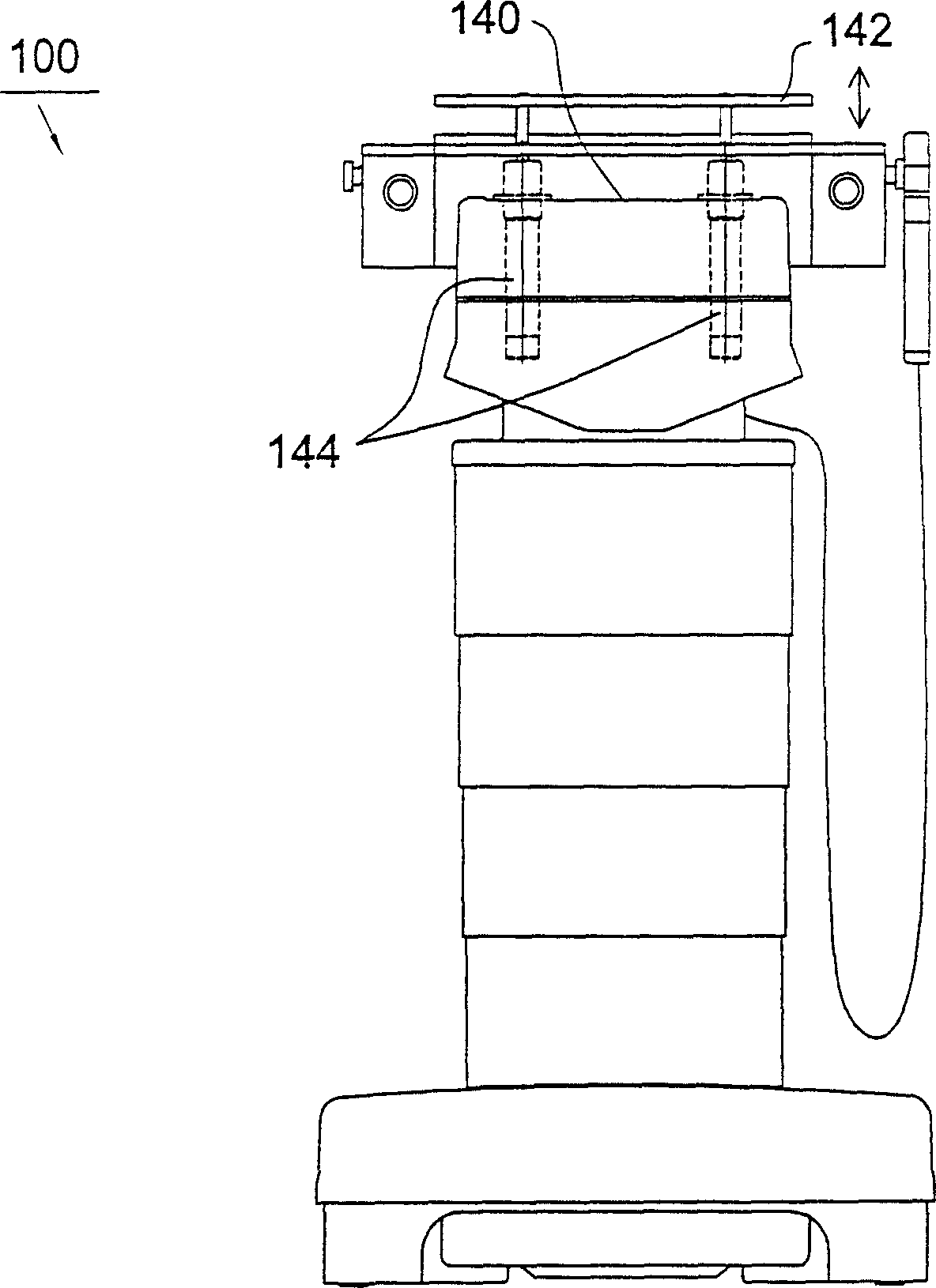 Synchronous range oil pressure unit of operating table