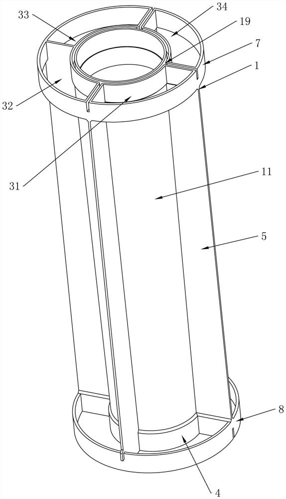 Filter core assembly and filter device thereof