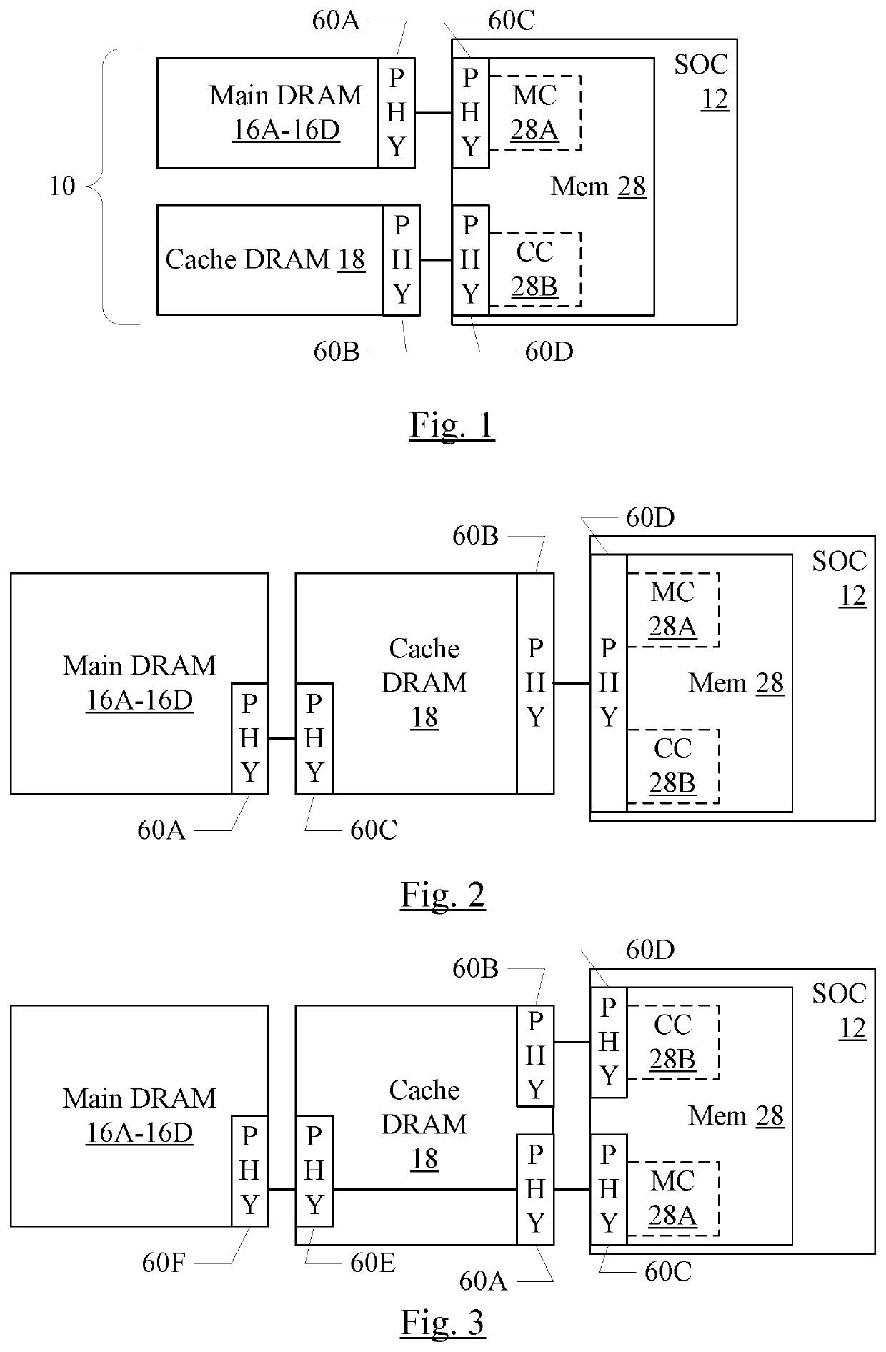 Memory system having combined high density, low bandwidth and low density, high bandwidth memories