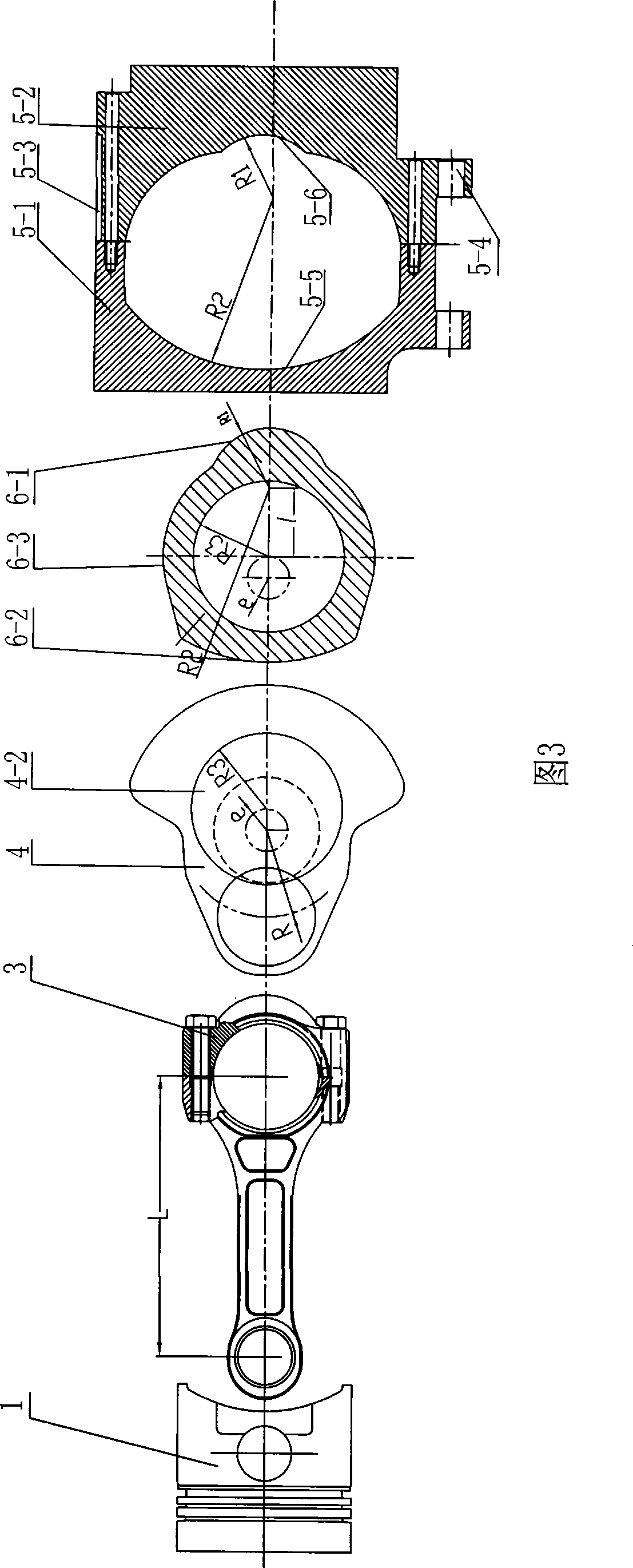 All balance method for single cylinder diesel and mechanism thereof