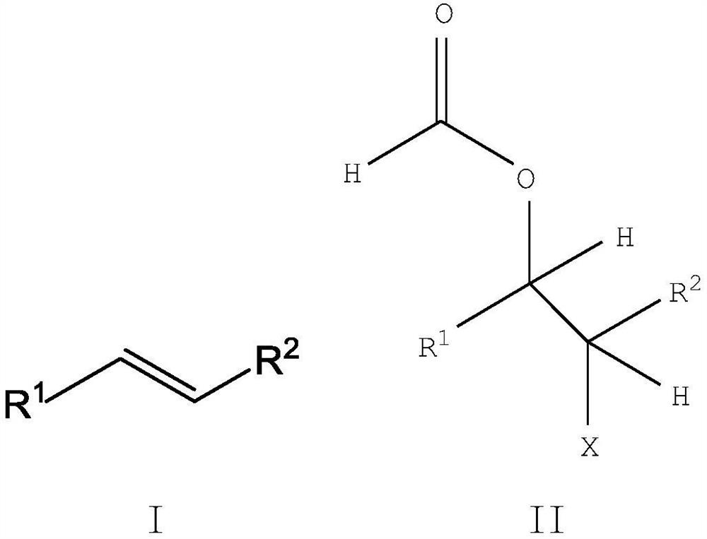 A method for synthesizing β-haloformate compounds