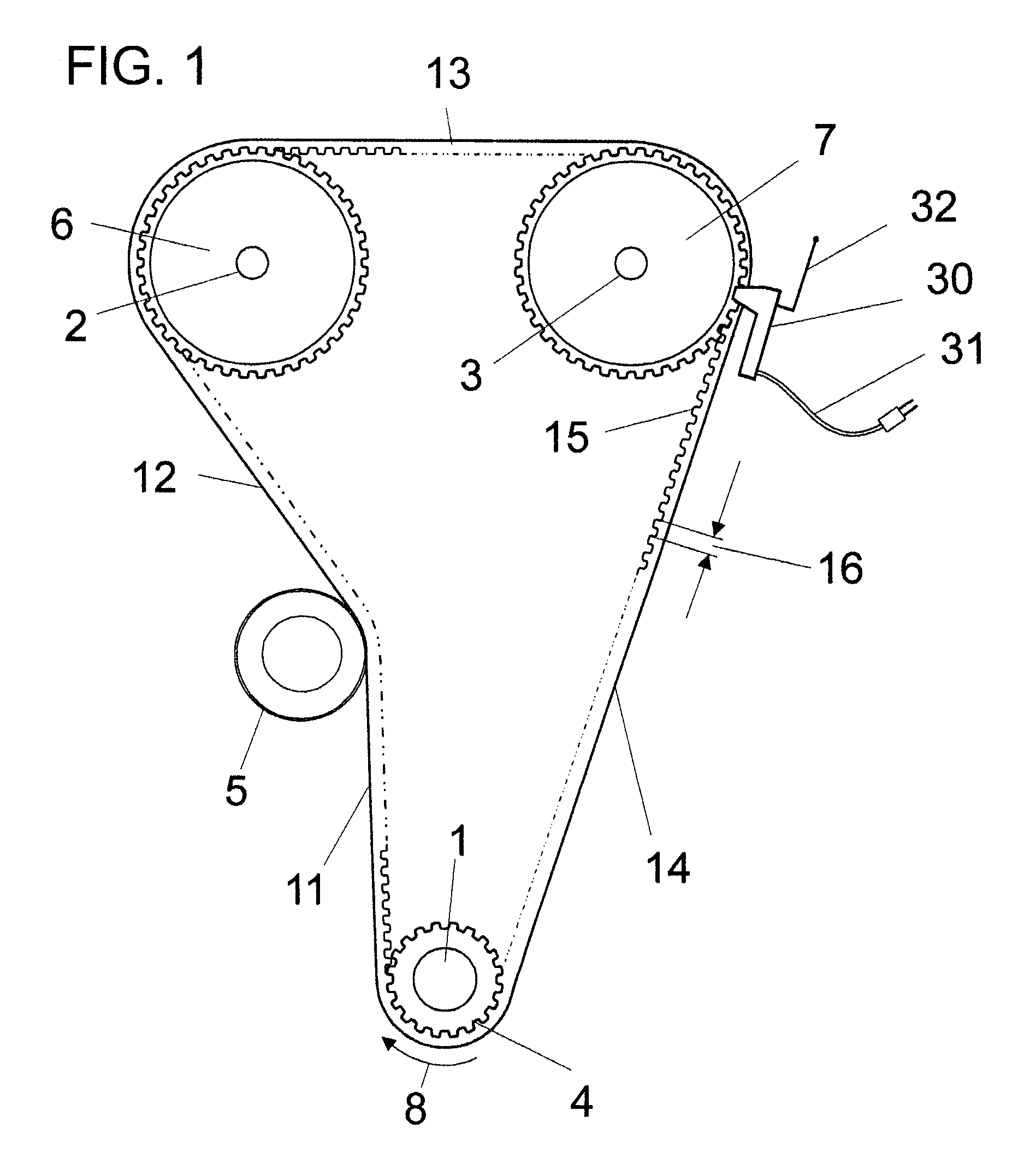 Apparatus And Method For Detecting Transmission Belt Wear And Monitoring Belt Drive System Performance