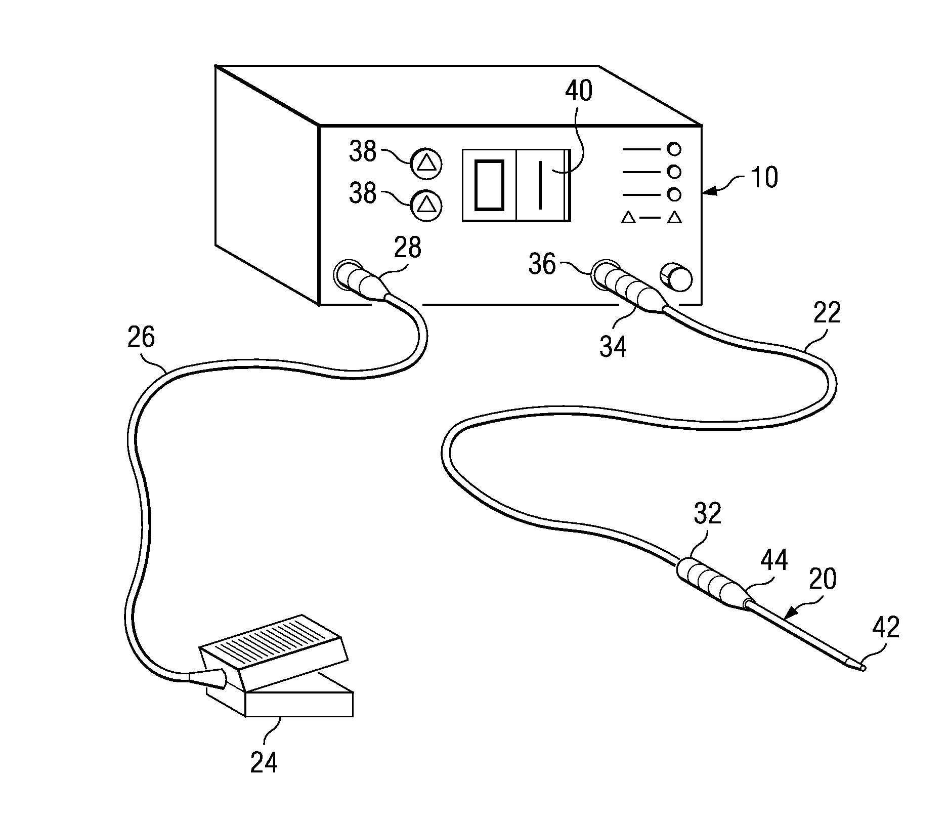 Ablation performance indicator for electrosurgical devices