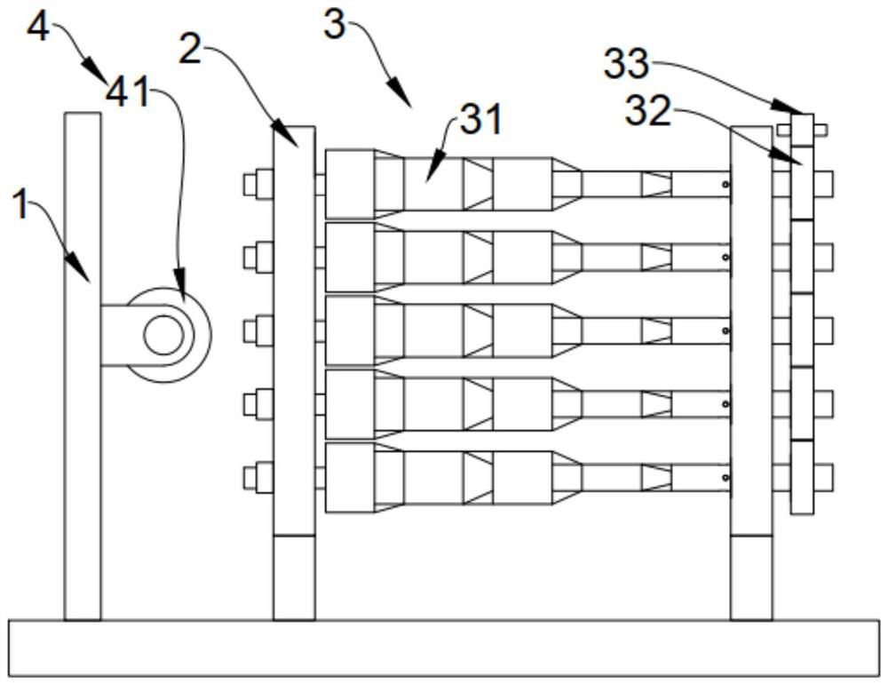 Wide-application wire bending number measuring machine