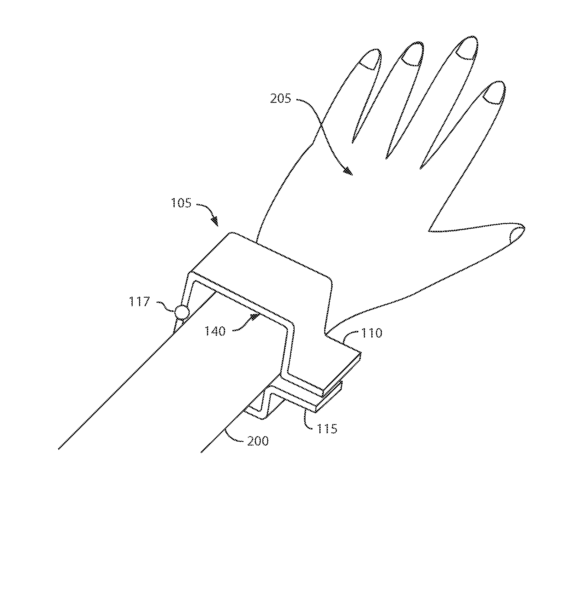 Identifying hand gestures based on muscle movement in the arm