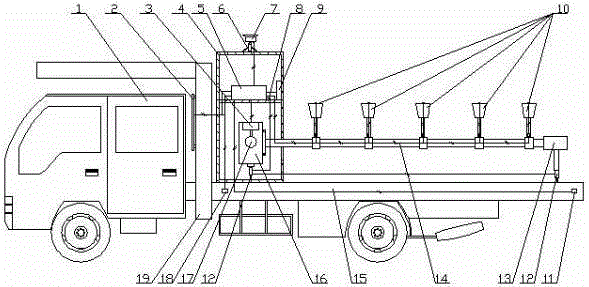 A tunnel maintenance vehicle and detection method