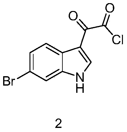 Preparation method of 6-bromoindole derivative