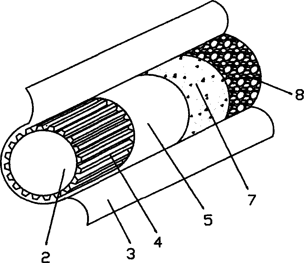 Polynary composite filter tip and polynary composite filter stick