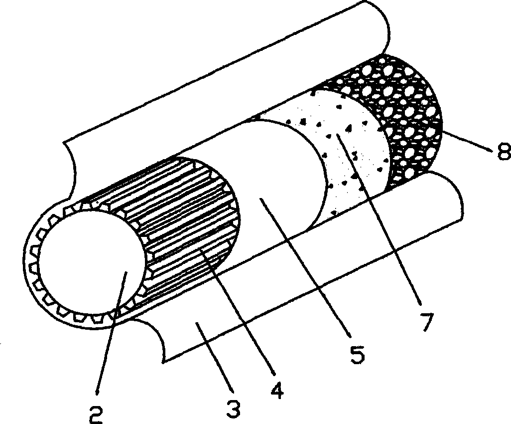 Polynary composite filter tip and polynary composite filter stick