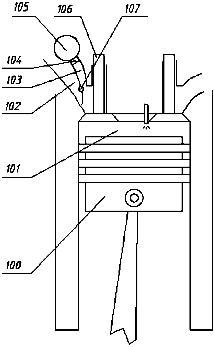 Multi-cylinder Miller cycle engine synergetic gas intake energy-saving device and control method thereof