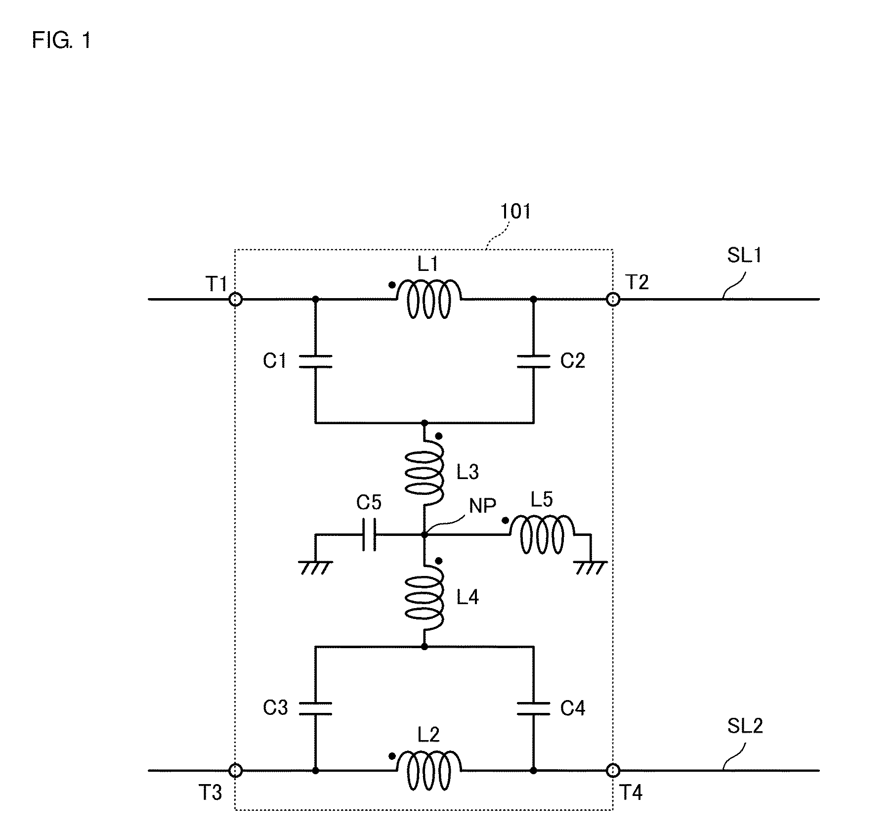 Common mode filter and esd-protection-circuit-equipped common mode filter