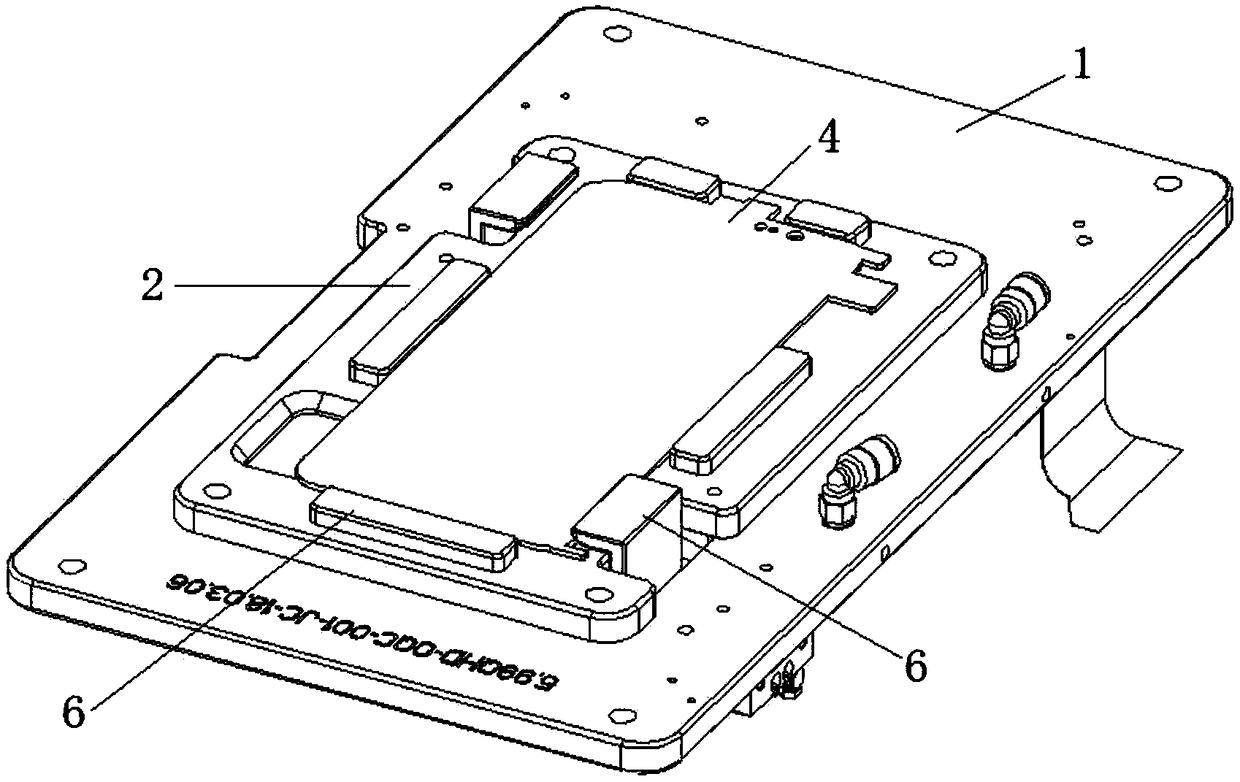 Press-connecting carrier for automatically turning testing jig