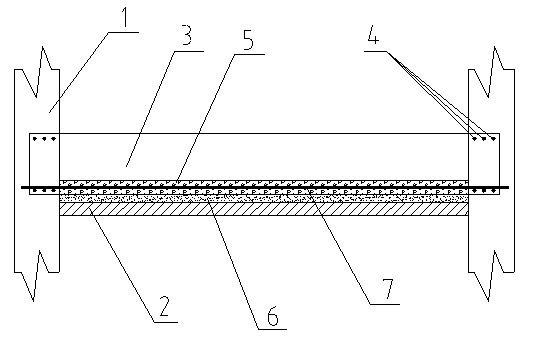 Reinforcing method and reinforcing structure of improvement of original construction floor structure