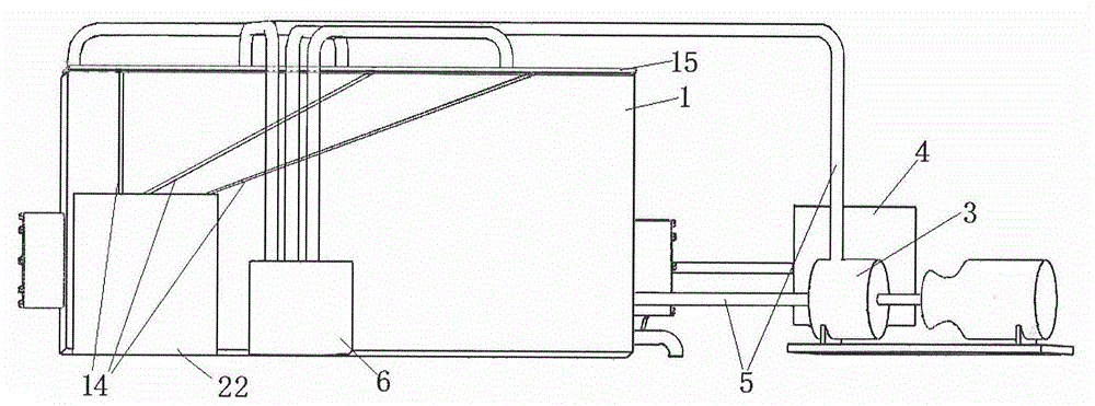 Aging test apparatus for simulating real sea immersion environment