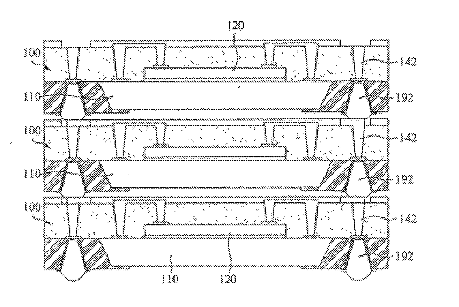 Wafer Leveled Chip Packaging Structure and Method Thereof