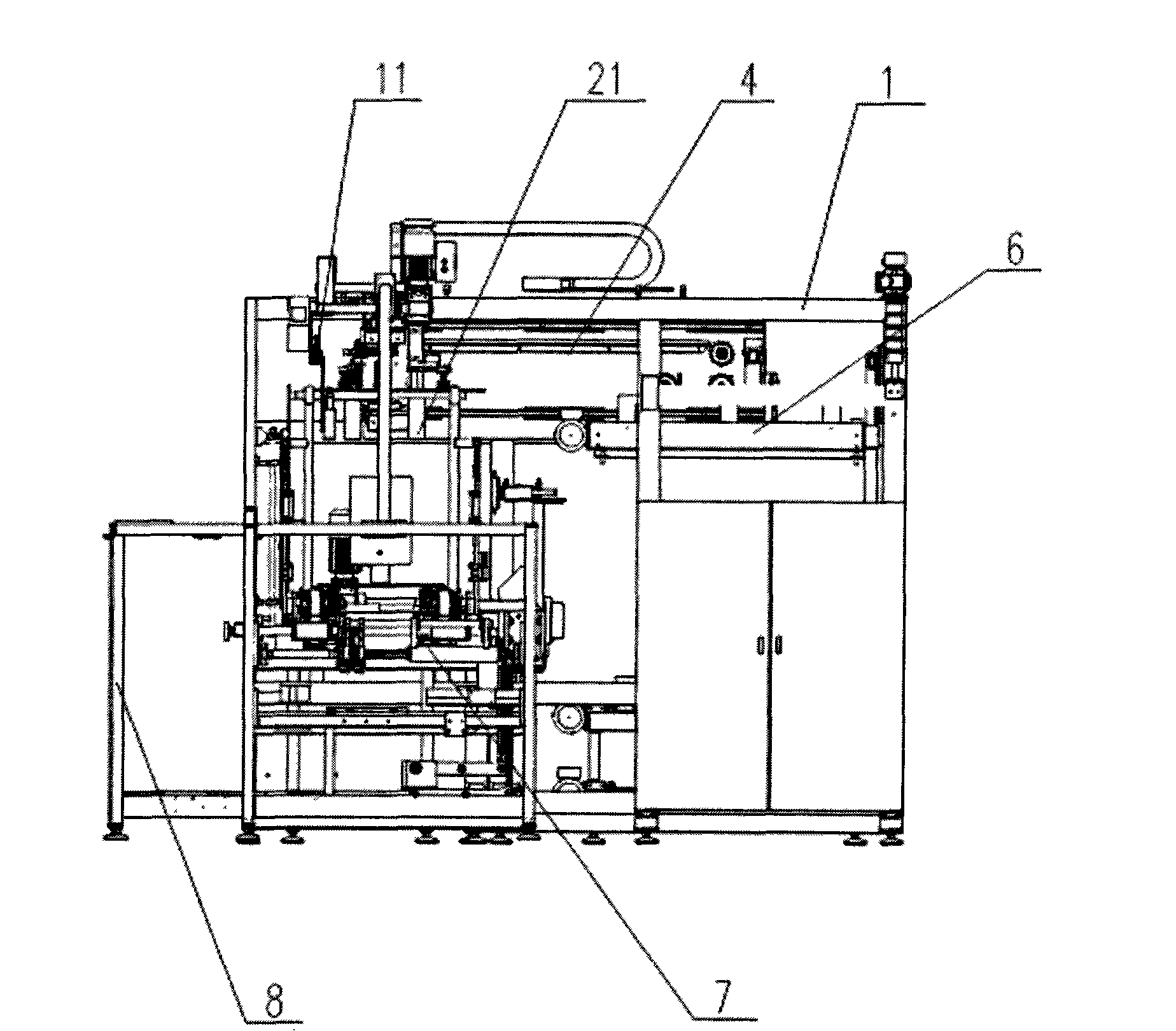 Automatic box feeding machine