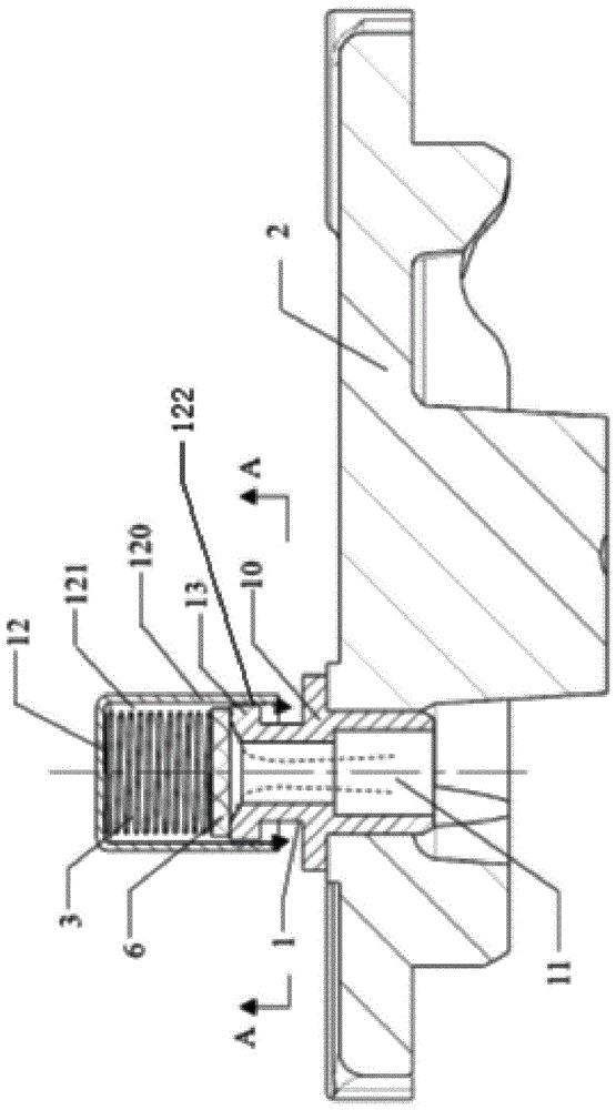 Automobile gearbox air exhausting device