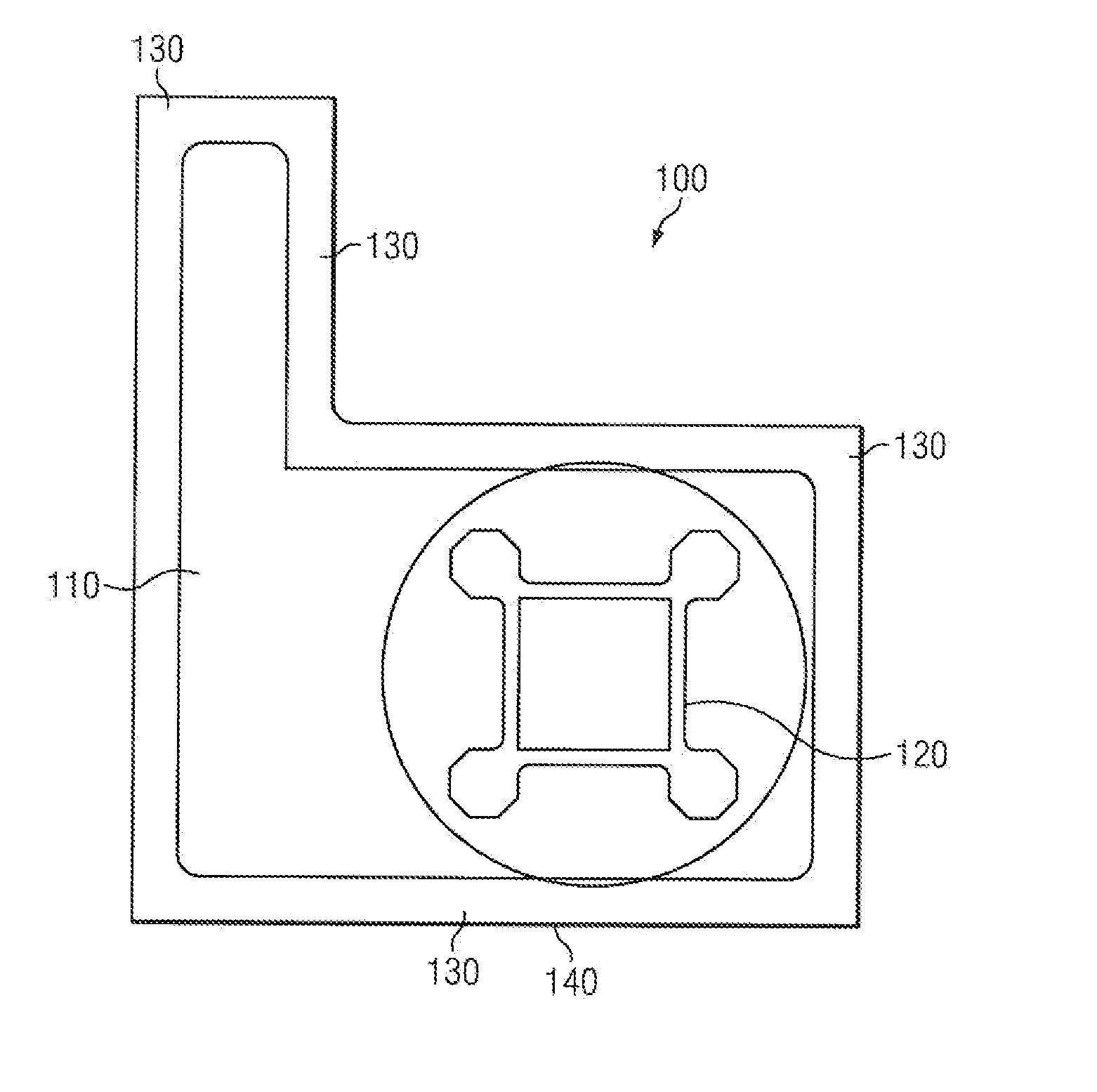 Device contactor with integrated RF shield