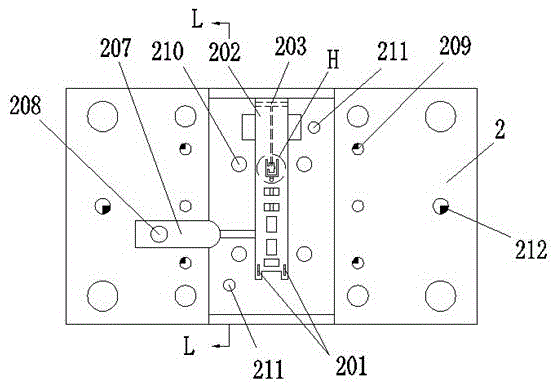 A Die for Machining Precision Switching Elements Convenient for Chip Removal