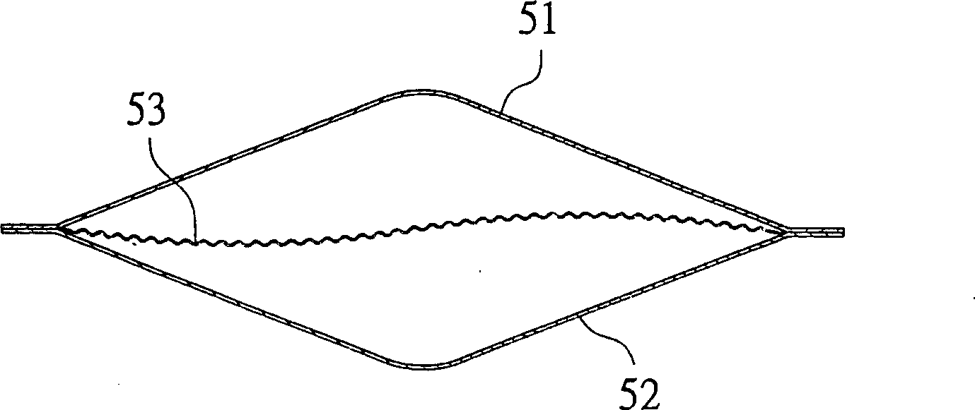 Microwave heating available vacuum-packed bag, and fabricating method
