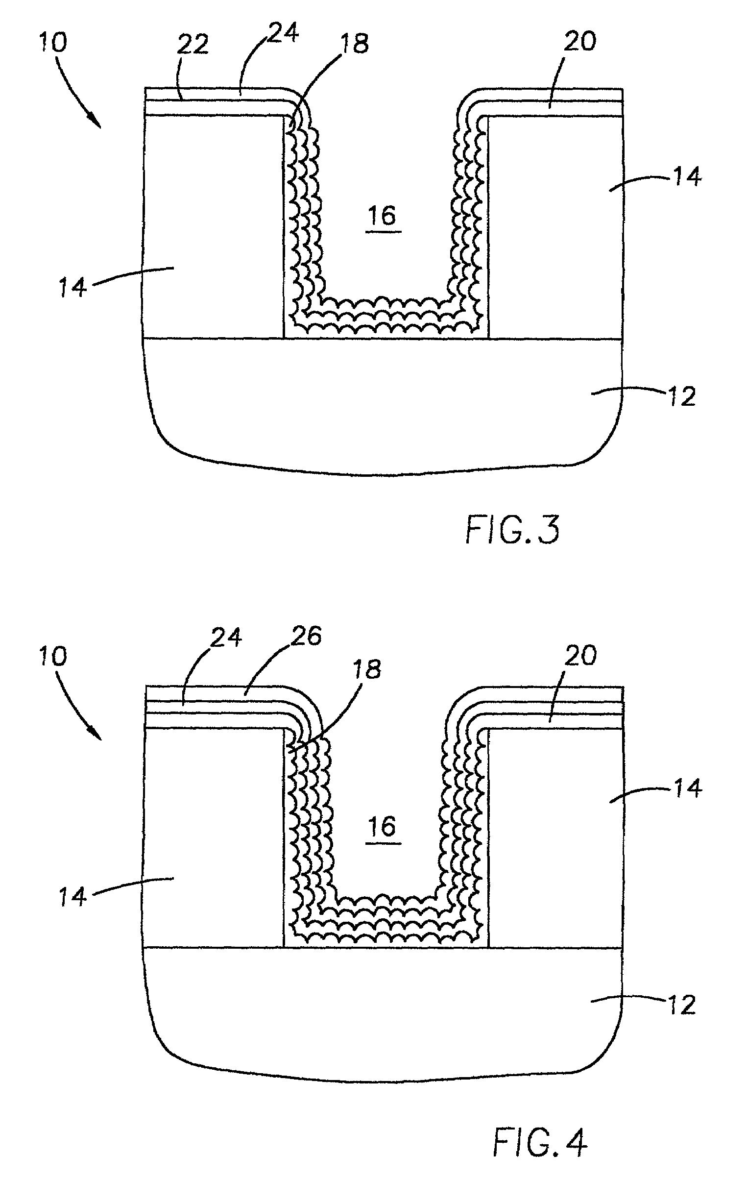 Method of improved high K dielectric-polysilicon interface for CMOS devices