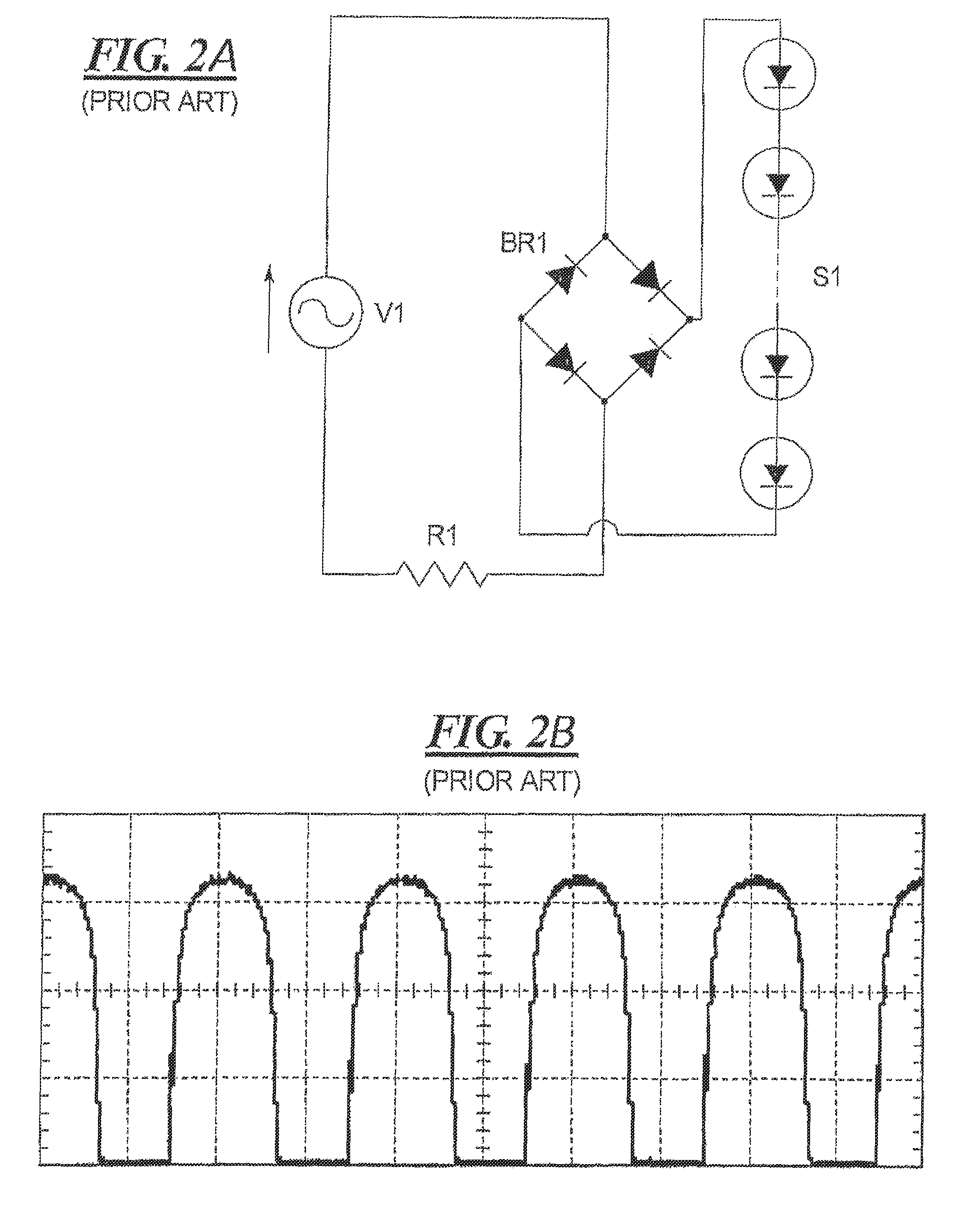 Method and arrangement for remotely driving light emitting diodes from a three-phase power source via a single phase cable system