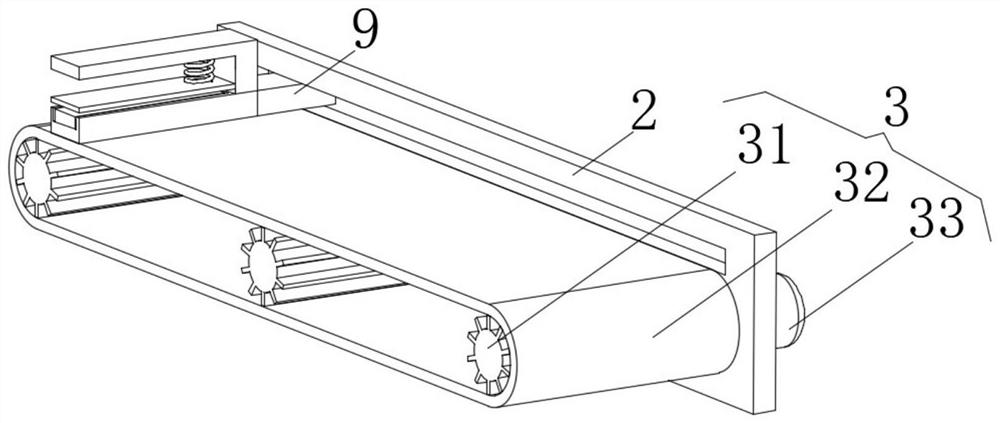 Automatic clothing fabric cutting device