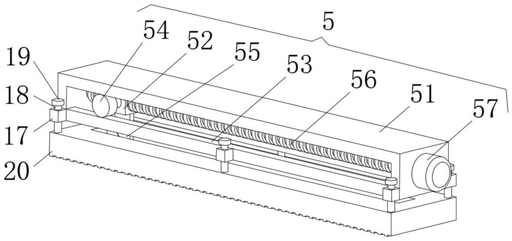 Automatic clothing fabric cutting device