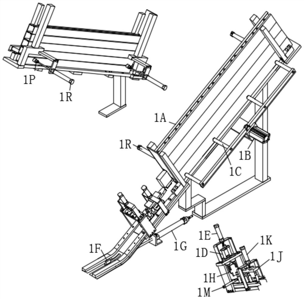 A cloth clip chain assembly machine