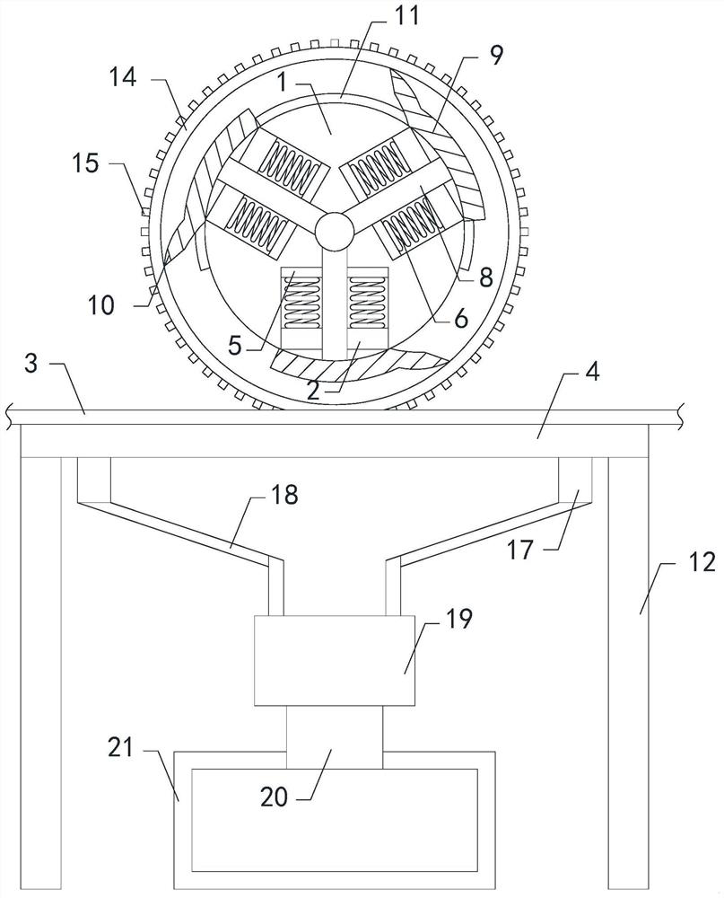 Facial mask cutting device and cutting method thereof