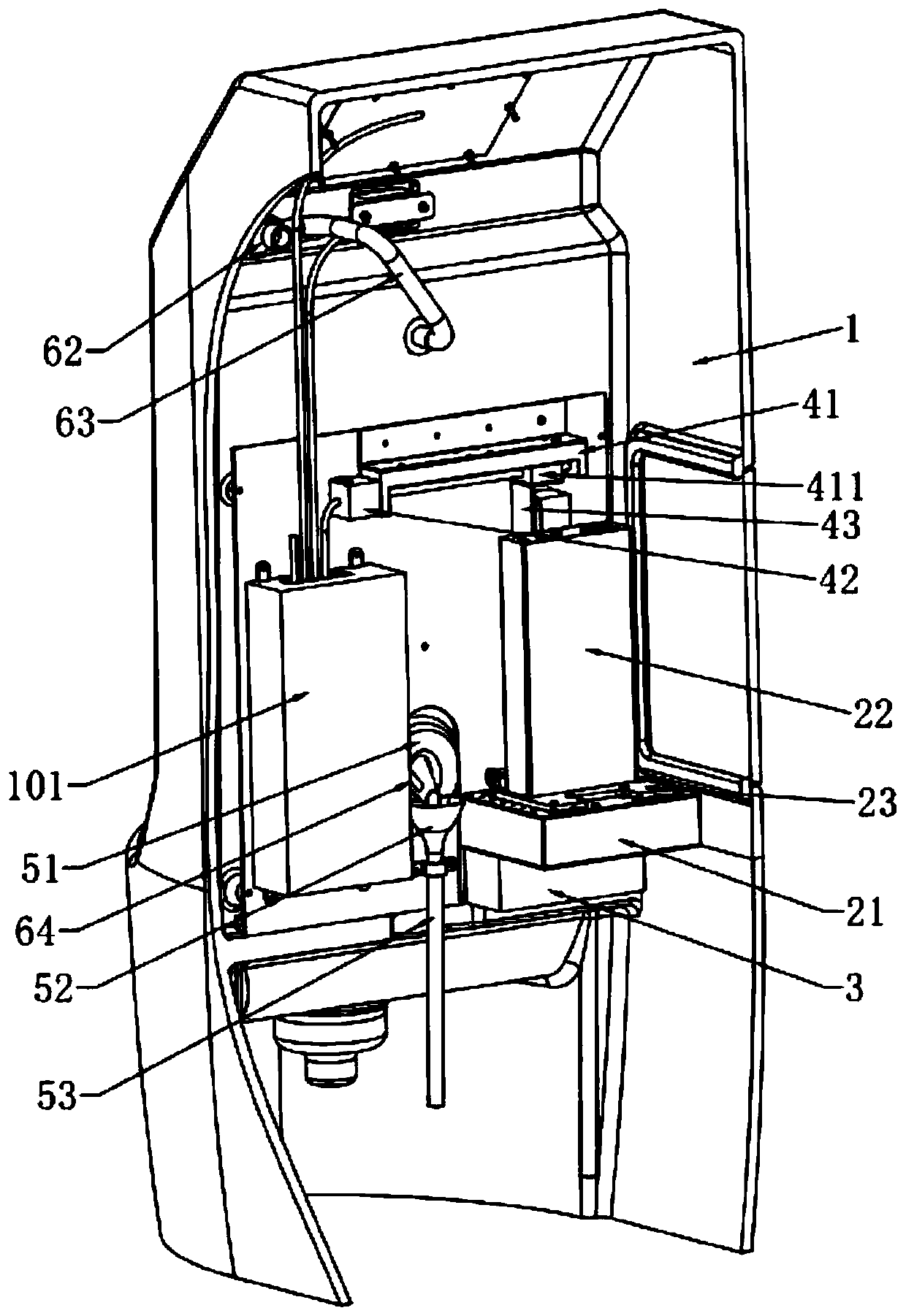 Urinal with urine detecting function