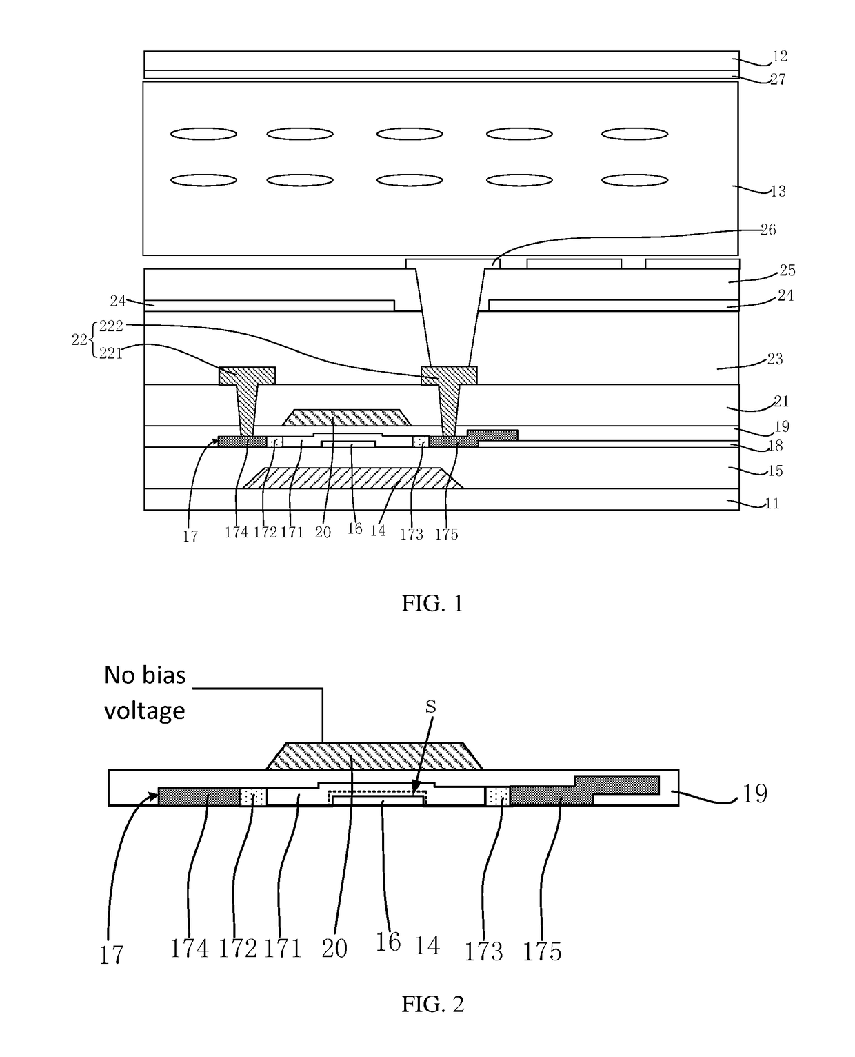 Display devices and the display panels thereof