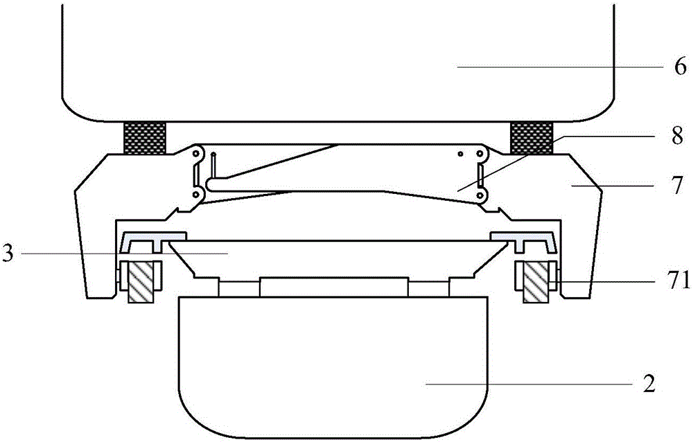 Magnetic-levitation train-bridge self-induced vibration restraining method introducing bridge vibration speed