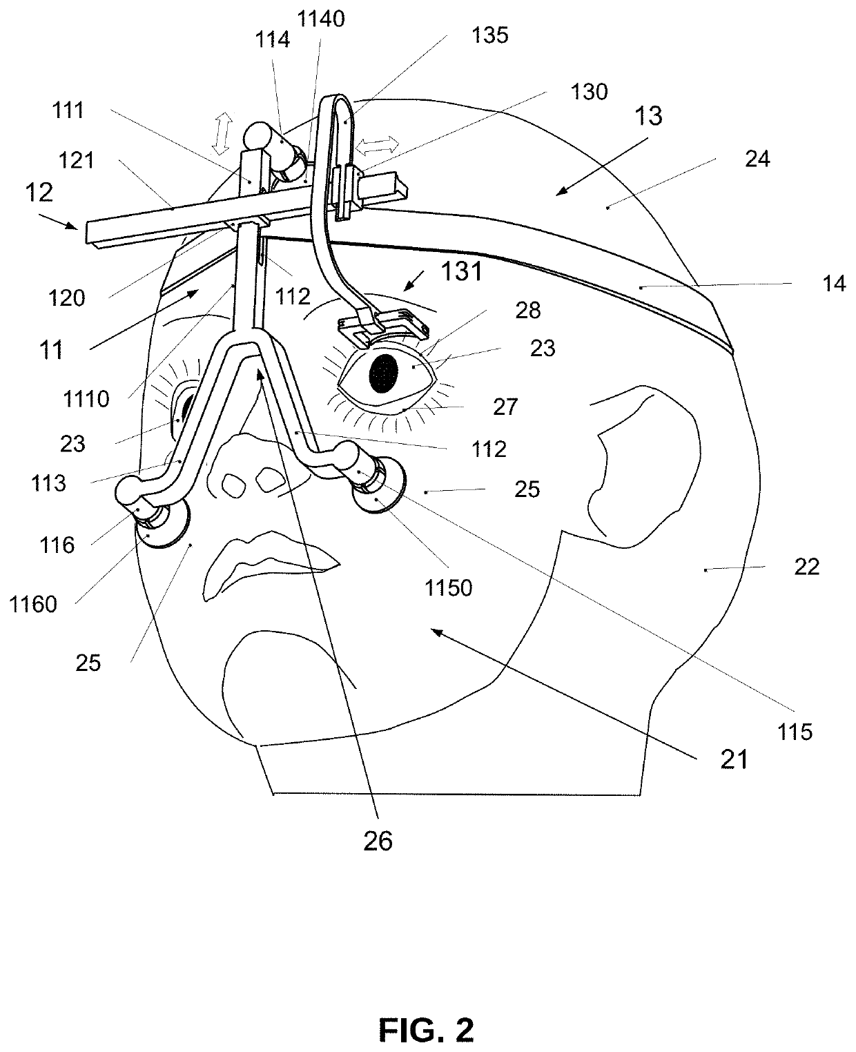 Apparatus for opening and holding eyelids open