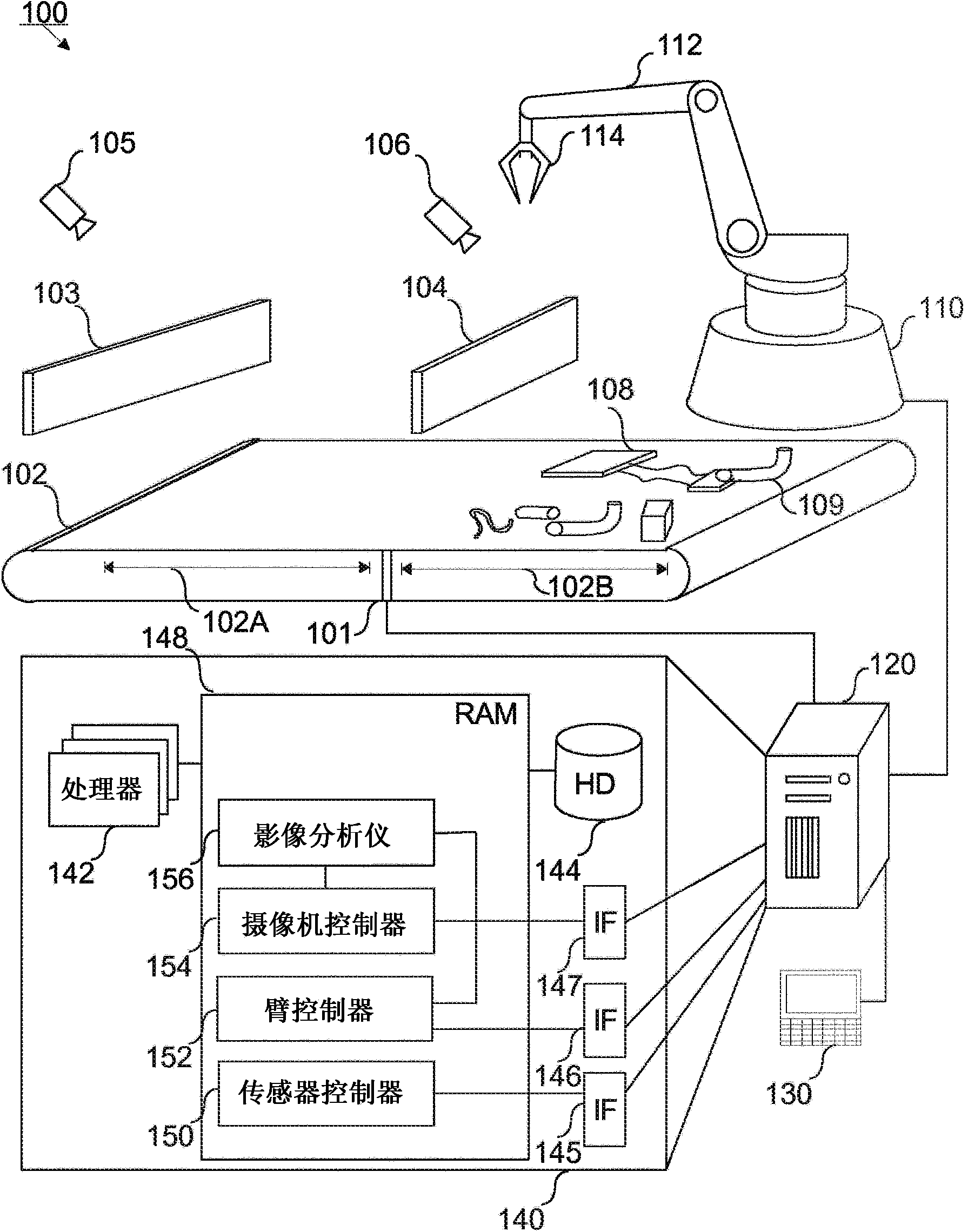 Method for invalidating sensor measurements after a picking action in a robot system