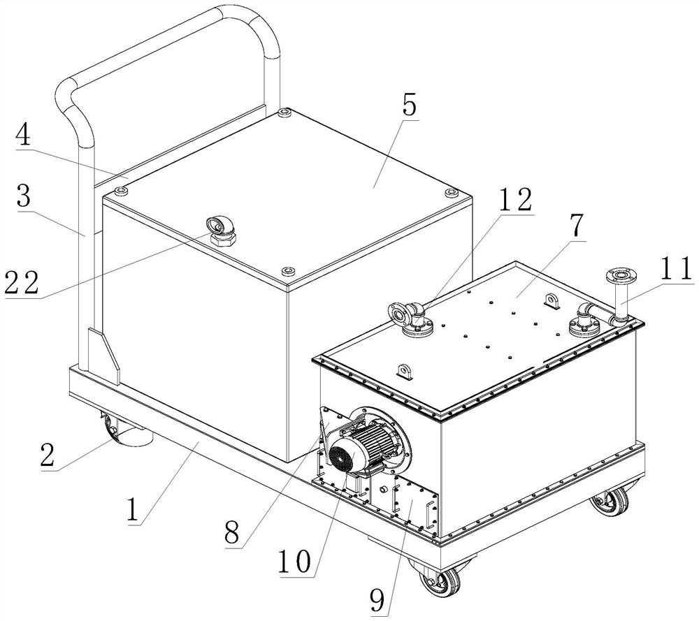 An instrument integrating gas sampling and cleanliness detection