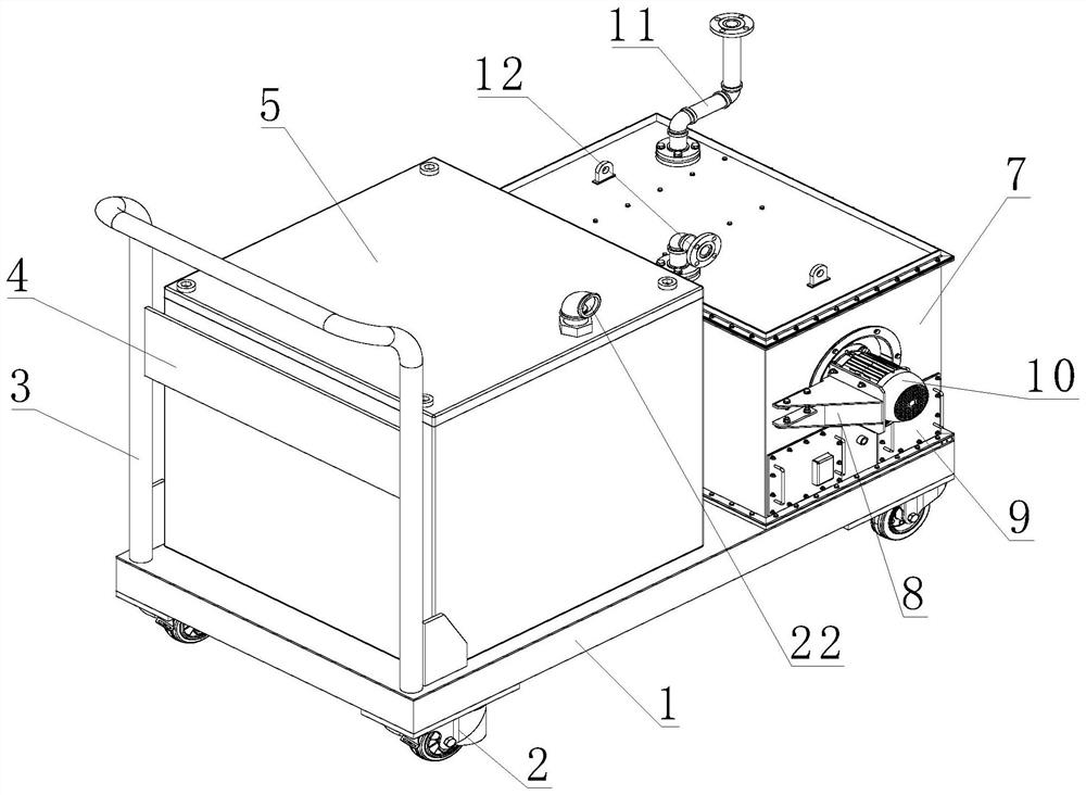 An instrument integrating gas sampling and cleanliness detection