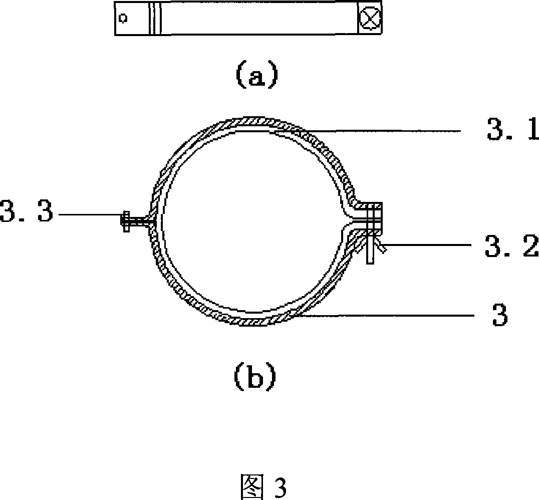Method and device for separating gold slice and solid fragment