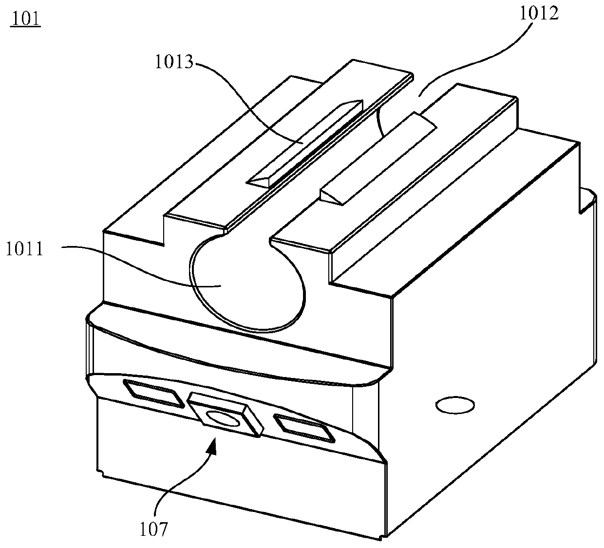 Rail vehicle and rail information acquisition device