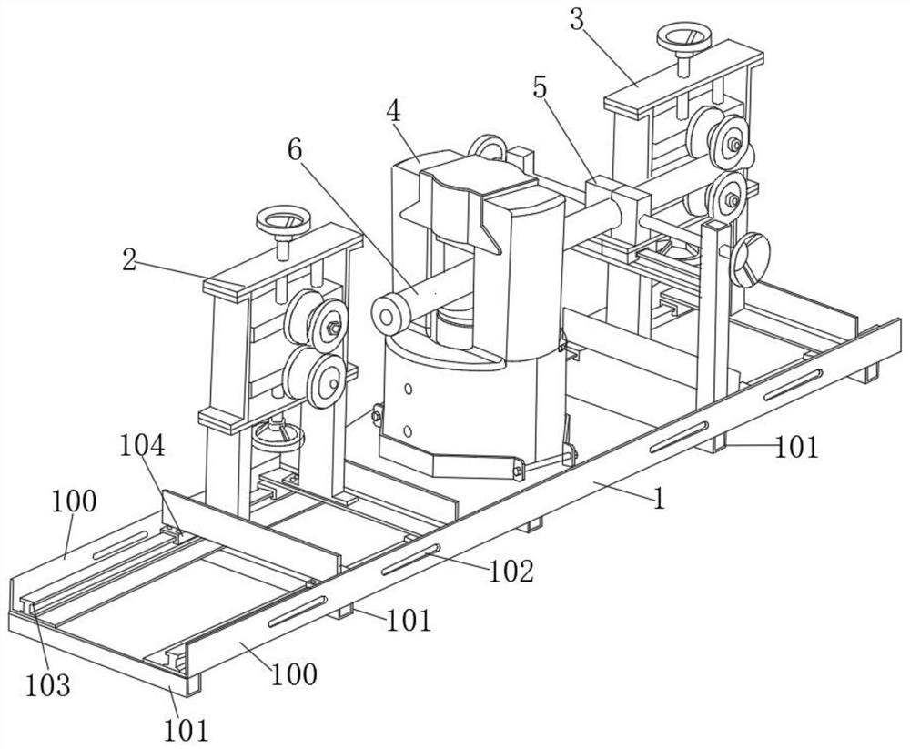 A hydraulic wire terminal crimping machine