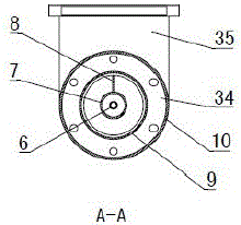 Semi-coke waste heat recovery screw conveyor