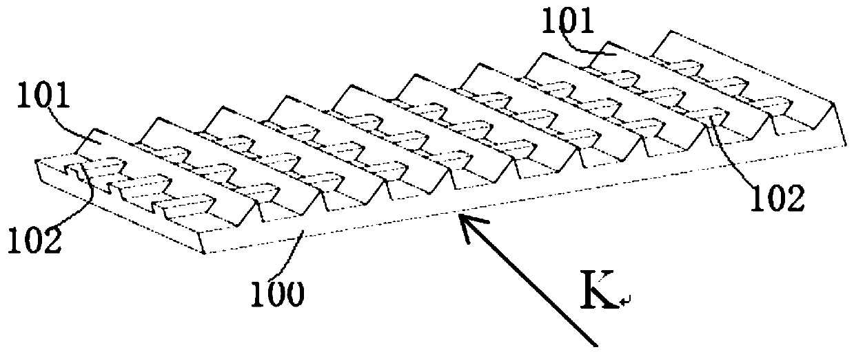Dissimilar metal rolling bonding method with embedded type rib and groove interlocking