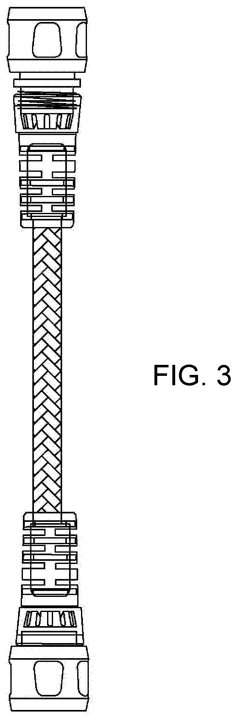 Dual elastic hose