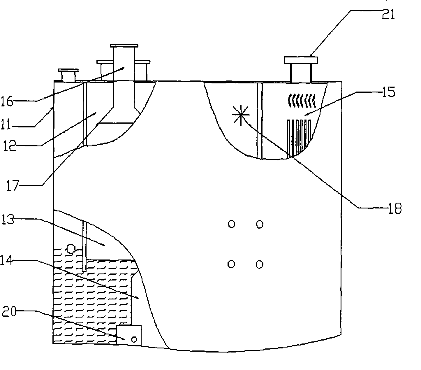 Biological energy-marsh gas fermentation-solar energy integrated utilization system