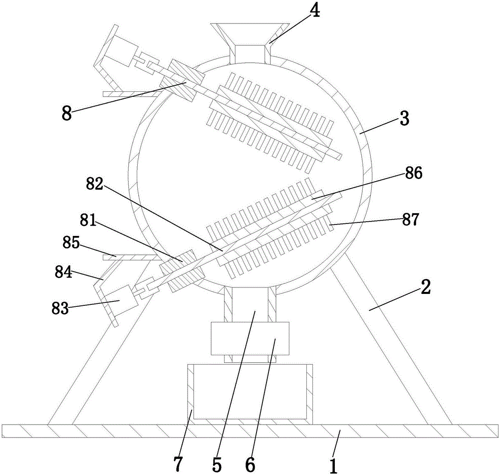 Rapid paint mixing device