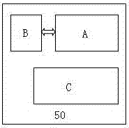 A self-test device supporting full-card radio frequency test and its use method