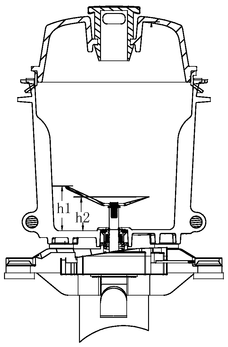 Automatic cleaning method of food processor