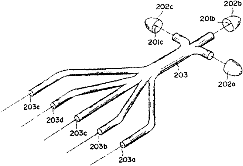 Uniformity compensation device applied to large field-of-view montage illumination