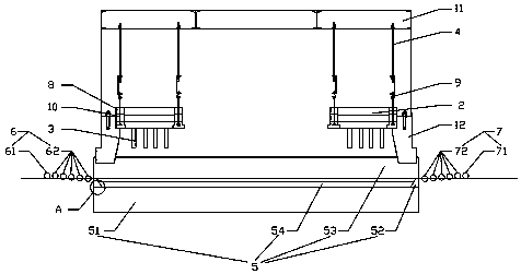 Glass ceramic crystallization method and device